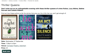 Hillingdon Libraries event